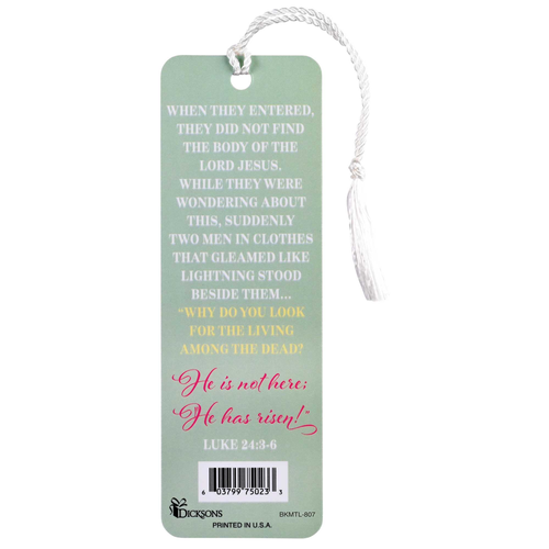 Tassel Bookmark We Serve A Risen Savior