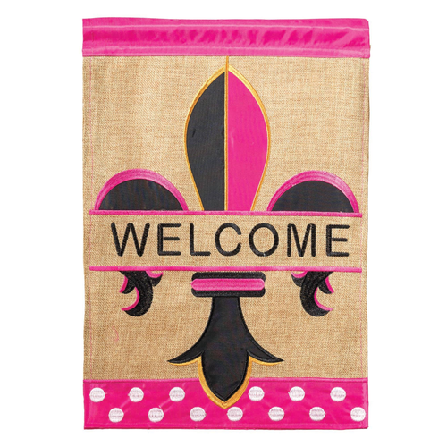 Garden, Welcome Fleur De Lis