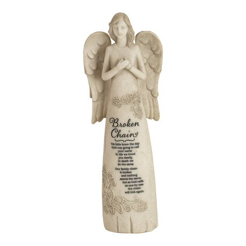 Broken Chain Angel Figurine