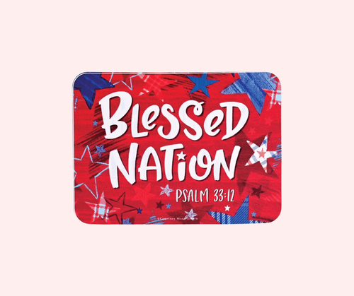 Sticker Blessed Nation Psalm