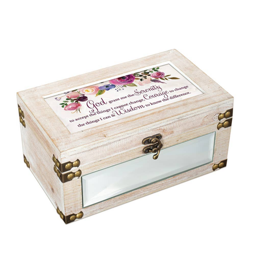 God Grant Me The Serenity Soft Reflection Music Box