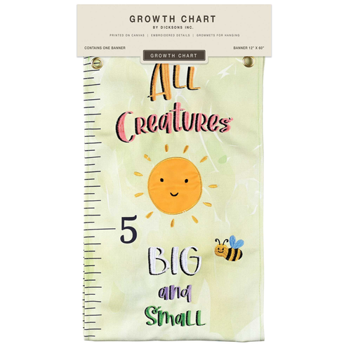 Growth Chart All Creatures Big & Small