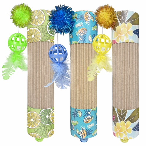Multipet Margaritaville® Cat Rollers 9.5"