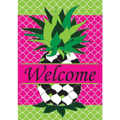 Garden Whisy Pineapple Flag