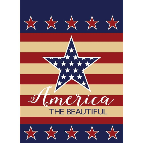 Garden America The Beautiful Flag