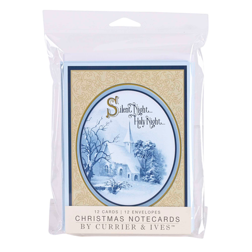 Card Set Chapel Silent Night Holy Night
