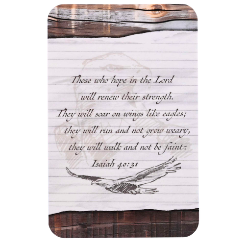 Pocketcard Isaiah 40:31 Eagle