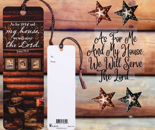Tassel Bookmark As For Me And My House