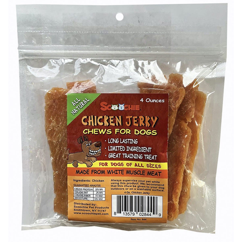 SCP Chicken Jerky 4oz bag