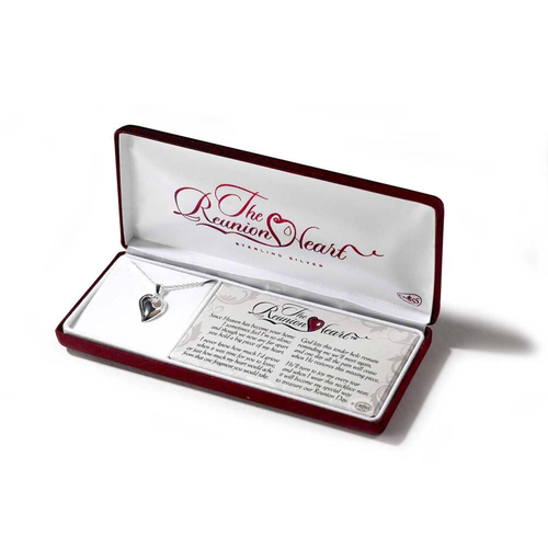 The Reunion Heart' Necklace W/18" Chain 