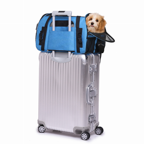 JESPET Soft-Sided Kennel Pet Carrier for Small Dogs, Cats, Puppy, Airline Approved Cat Carriers Dog Carrier Collapsible, Travel Handbag & Car Seat