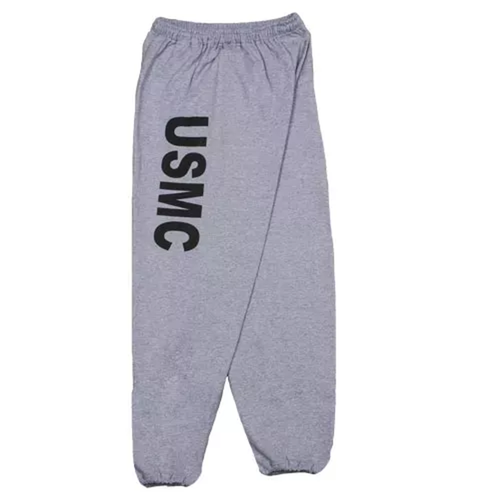 USMC Mens Sweatpants Grey