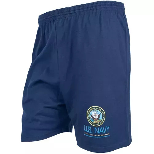Men's Navy Running Short - U.S. Navy Logo