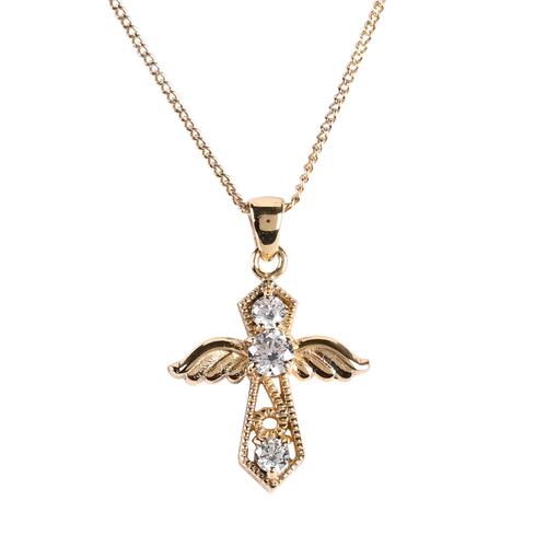 Necklace My Heavenly Angel Cross 18L