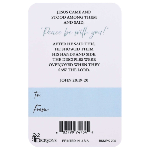 Pocketcard Floral Peace Be With You
