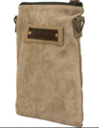 Bless Your Heart Cowgirl Recycled Military Tent Crossbody