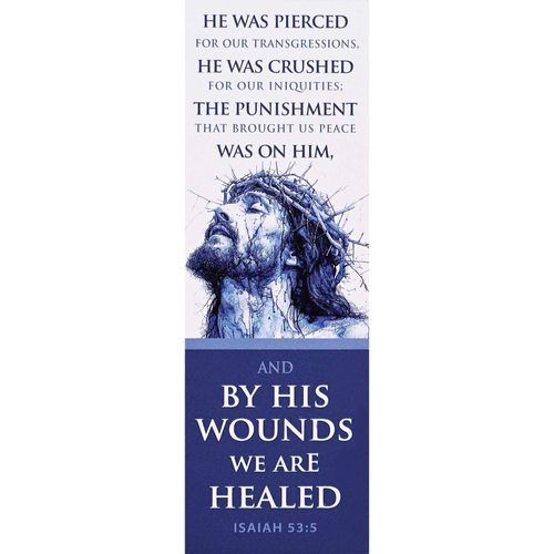 Packaged Bookmarks He Was Pierced 12-Pk