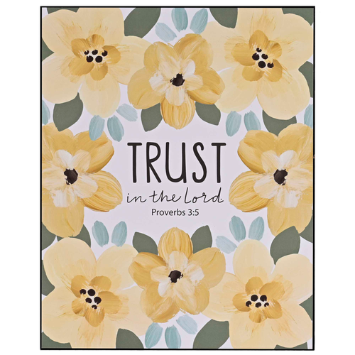 Wall Plaque Trust In The Lord Prov. 3:5