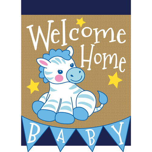 Garden Baby Boy Flag