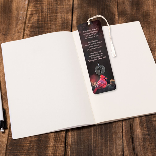 Tassel Coin Bookmark Then Sings My Soul