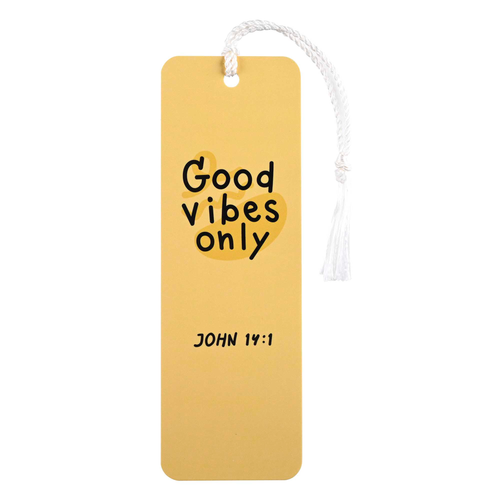 Tassel Bookmark Good Vibe Only John 14:1