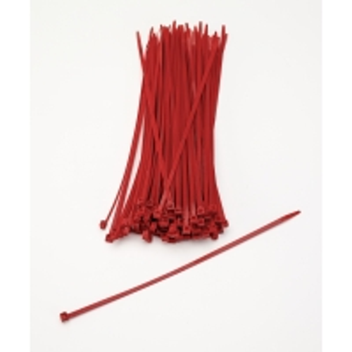 Multi-Purpose Locking Ties, 11 in., Red