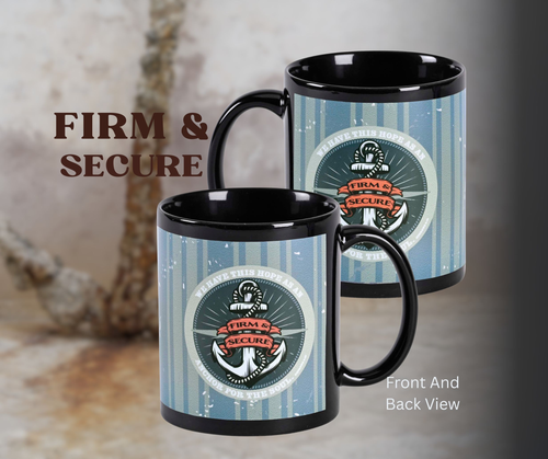 Black Mug Anchor We Have This Hope