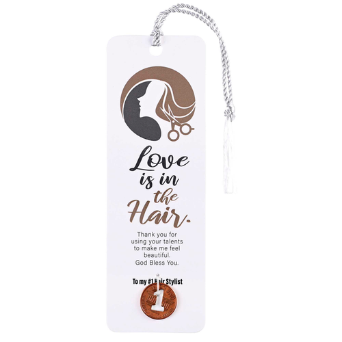 Tassel Coin Bookmark #1 Hair Stylist