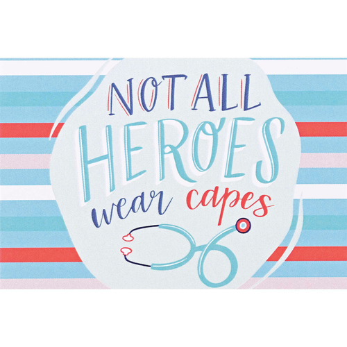 Itty Bitty Not All Heroes Wear Capes