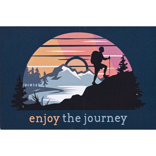 Itty Bitty Card Enjoy The Journey