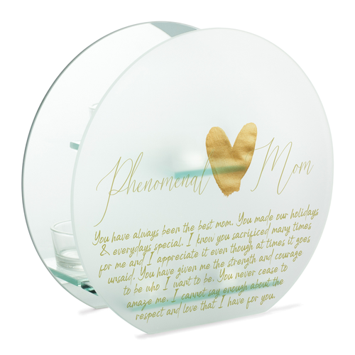 Tealight Large Round Phenomenal Mom You