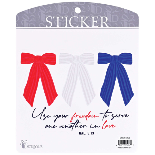 Sticker Bows Use Your Freedom To Serve