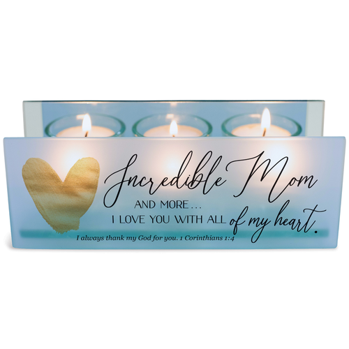 Tealight Incredible Mom I Love You