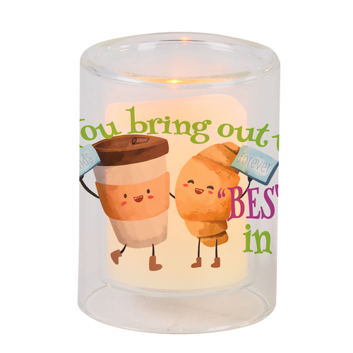 Candleholder You Bring Out The Bestie