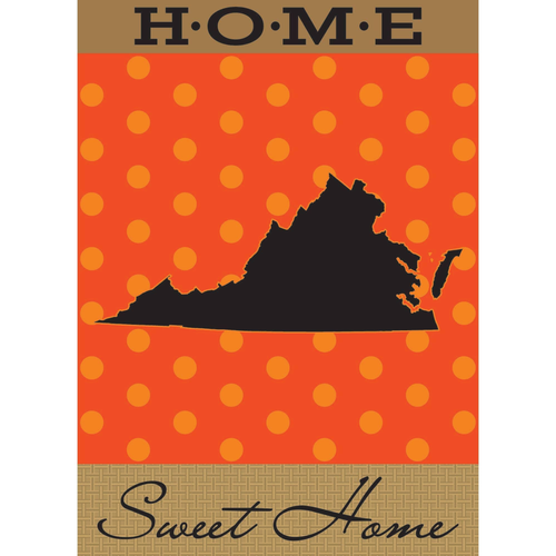Garden Virginia Home Sweet Flag