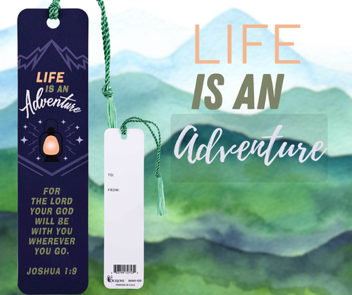 Value Bookmark Life Is An Adventure