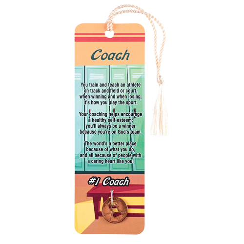 Tassel Coin Bookmark #1 Coach