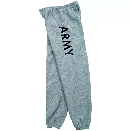 Army Mens Sweatpant Grey - Medium