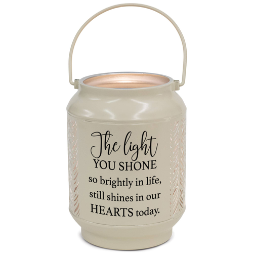 Lantern Light Shone Brightly Ivory