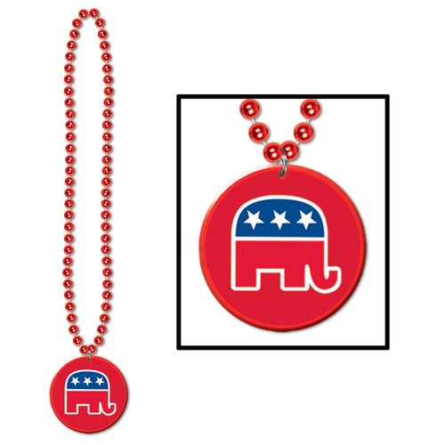 Beads with Medallion