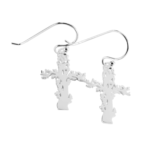 Earrings Tree Of Life Sterling Wires