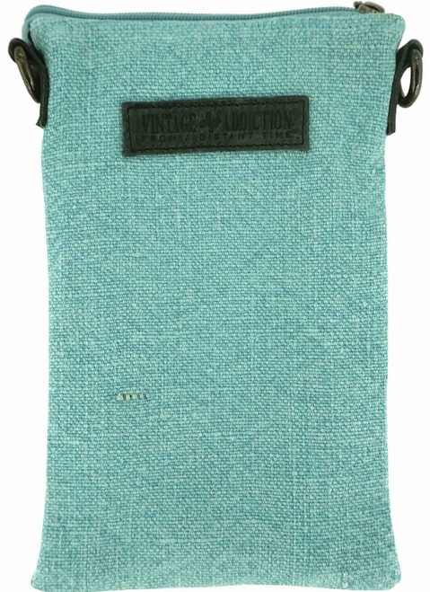 Two Tone Jute Crossbody