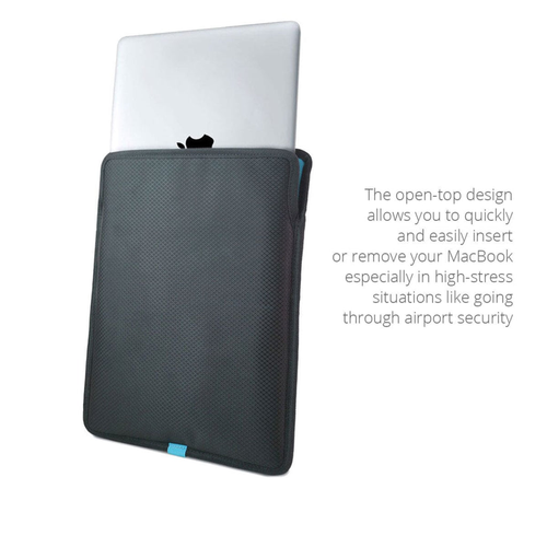 MacCase Eco-Friendly MacBook 13 Vertical Sleeve -Black