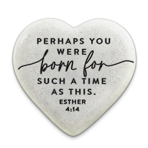 Scripture Stone Hope Hearts Time As This