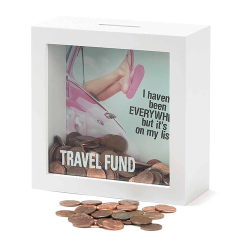 Travel Fund Shadow/Coin Bank