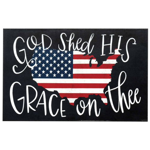 Wall Plaque God Shed His Grace On Thee