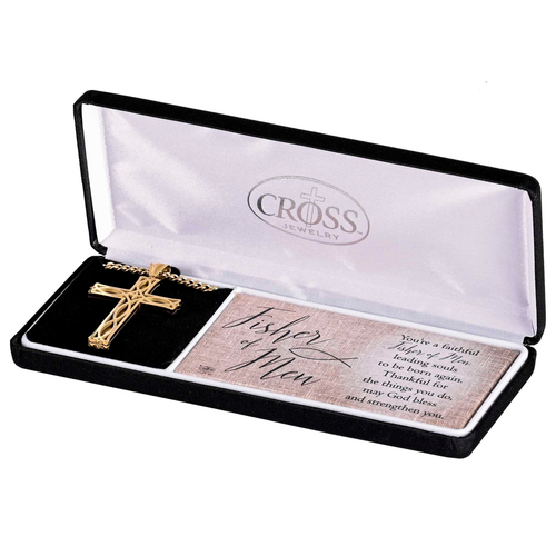 Necklace Fisher Of Men Cross 24L