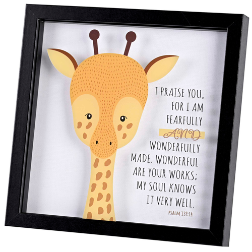 Framed Art I Praise You For I Am