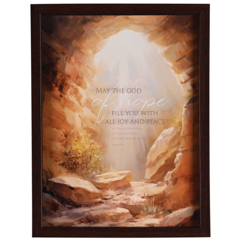 Framed Wall Art May The God Of Hope