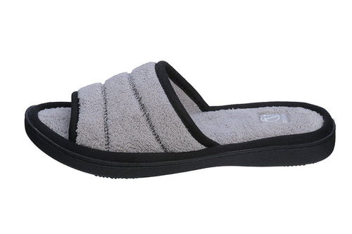 Roxoni Women's Open Toe Memory Foam Slippers with Contrast Design -Sizes 6 to 11 -style #2191
